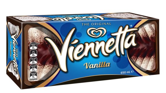 Australian demand for the Viennetta has increased by 50 per cent in the past 12 months.