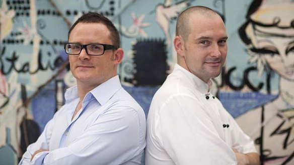 Bucci goes casual ... Spencer Patrick and Shaun Malone are opening the new venture.