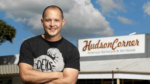 Albion's Hudson Corner American Barbecue and Ale owner Matt Lim.