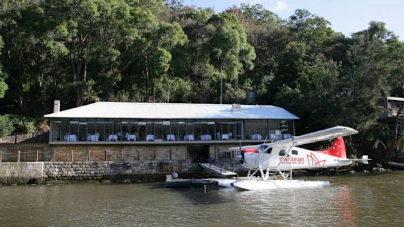 Doors closing ... Pier at Rose Bay and Berowra Waters Inn.