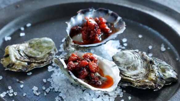 The winter oyster: lighter, contemporary versions of ye olde oysters Kilpatrick.