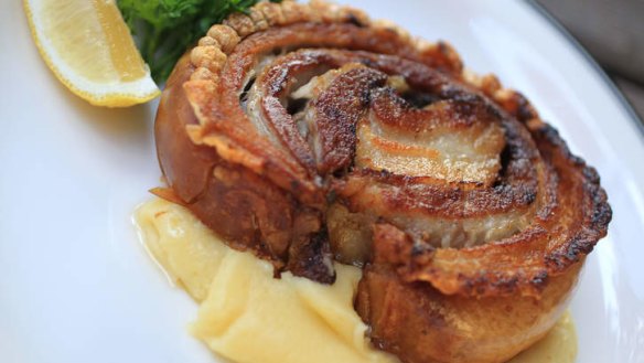 Crackling roast pork comes from a kitchen rich in talent.
