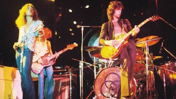 Led Zeppelin in their '70s heyday.