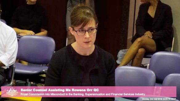Senior counsel assisting Rowena Orr QC said funeral insurance was a common issue raised with the commission.