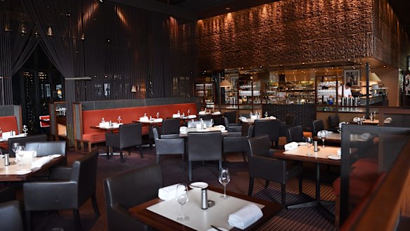 Rockpool restaurant at Crown Entertainment Complex.