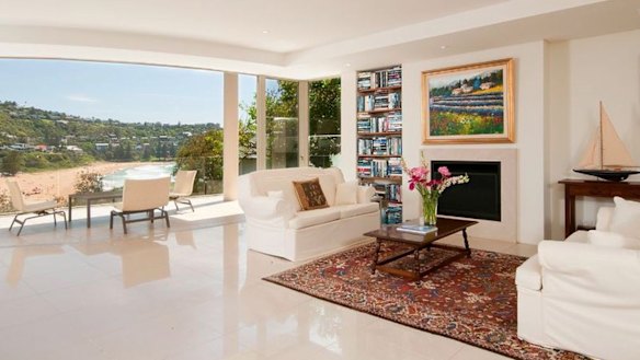 The Olives, who both work in the pokies industry, bought an $8 million house at Whale Beach last year. 