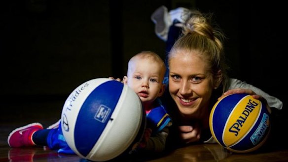 Abby Bishop and her niece, Zala.