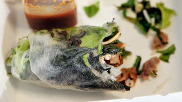 Office workers are more likely to be treated to Miss Chu's rice paper rolls by bosses than a long, expensive lunch.