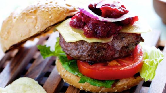 Seasonal fare: Kangaroo burgers rear their heads this time of year.