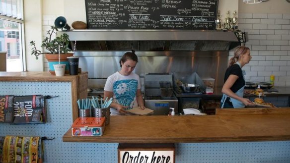 Old school: Tuck Shop Take Away in Caulfield North has become a foodie magnet.