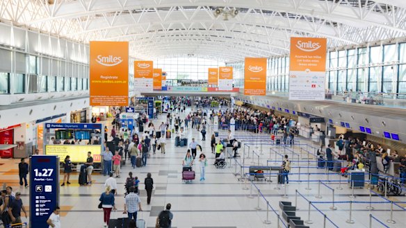 Ezeiza handles 85 per cent of international traffic in Buenos Aires.
