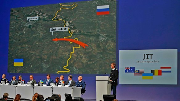 Investigators present their evidence into the crash of MH17.