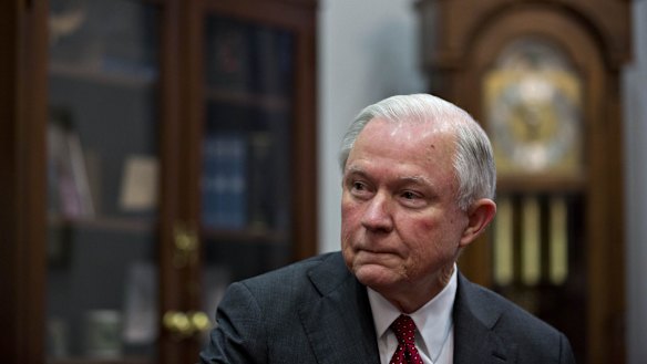 Senator Jeff Sessions, attorney-general pick for Donald Trump.