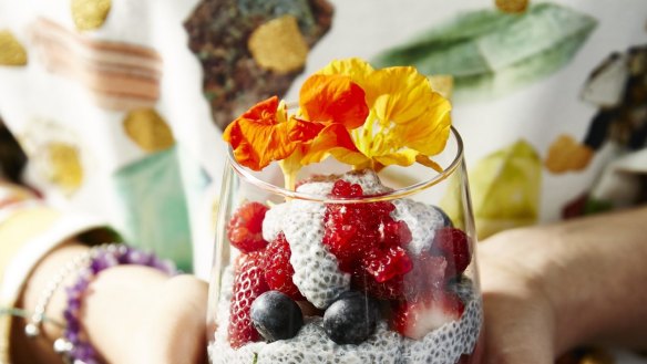 Happy Place's chia pudding.