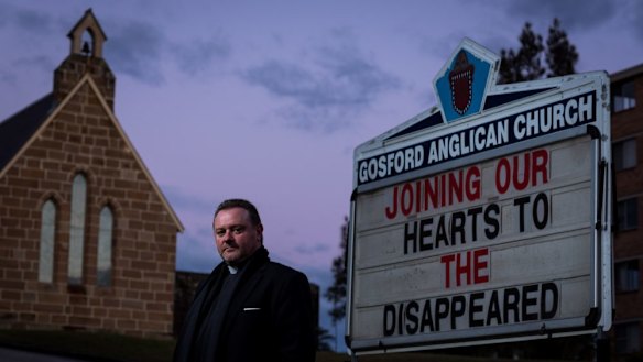 Father Rod Bower at Gosford.