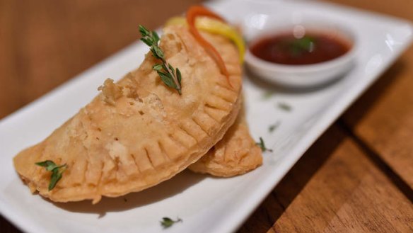 Jamaican empanadas: Ackee and saltfish patties.