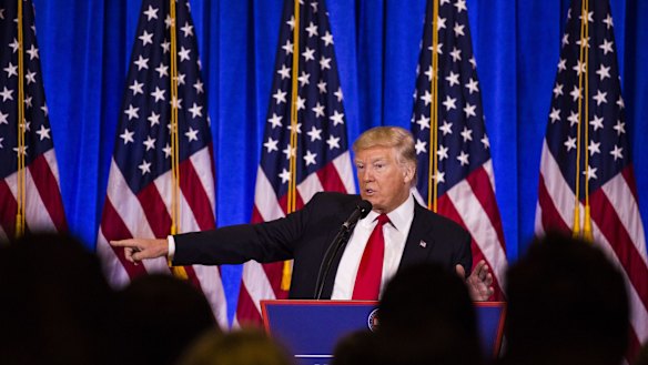 Can Trump stand before this audience and not demand accolades but instead present himself as an able leader? 