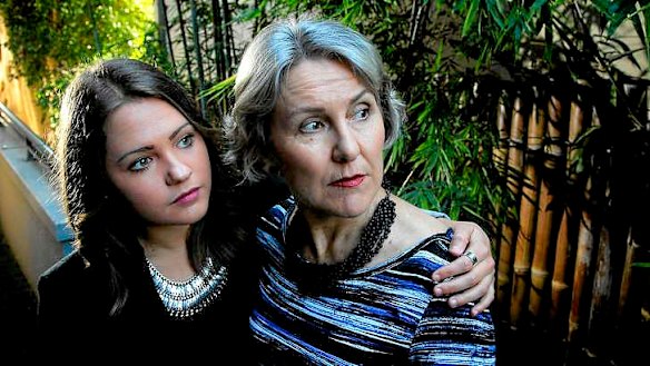 Judy Goldsmith and her daughter Simone.