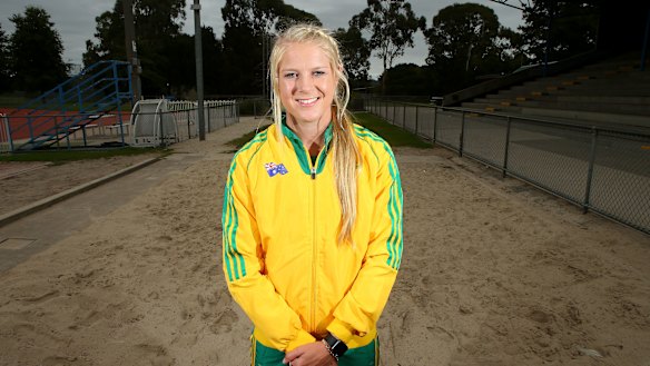 "I think this is the first major championships I'm actually going into knowing that I'm nearly at my best": Long jumper Brooke Stratton.