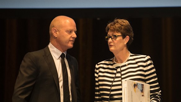 Comyn will replace outgoing chief Ian Narev (pictured) on April 9. 
