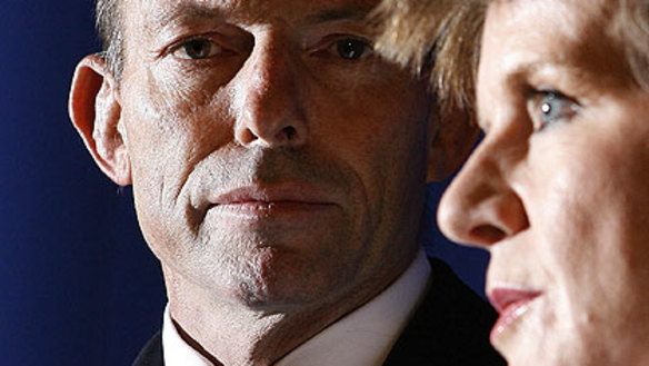 Number one and number two ... Tony Abbott and Julie Bishop.
