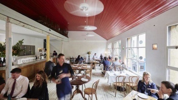 Sun-drenched loft: Inside French Saloon.