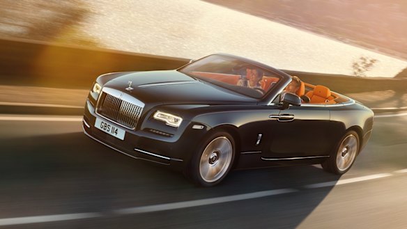 2015 Rolls-Royce Dawn convertible