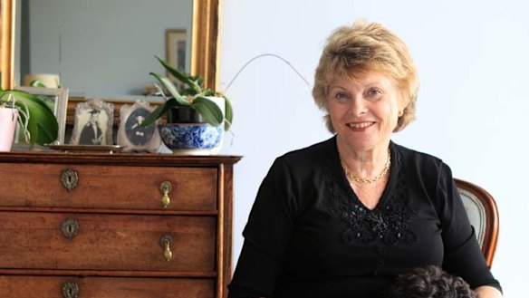 Chuffed … Trish Howman-Giles welcomes the return of a wedding ring stolen from her safe in 2008.