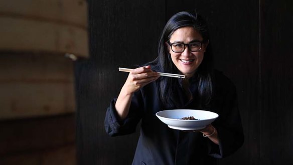 Crunchy and fresh ...  Kylie Kwong's Australian-Chinese New Year banquet focuses on sustainable food like edible insects and native ingredients.
