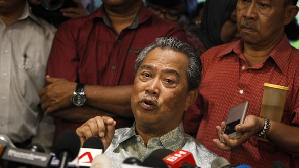 Former deputy prime minister Muhyiddin Yassin was sacked last week. 