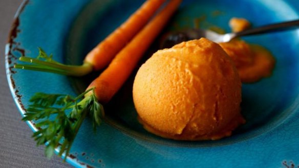 Cool idea: Carrot ice-cream.