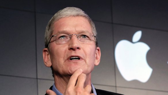 Apple chief executive Tim Cook.