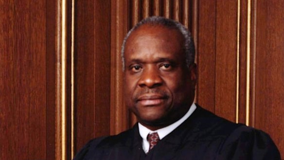 US Supreme Court Justice Clarence Thomas.