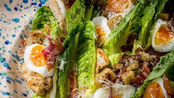 A cracker of a combination: The caesar salad may have fallen off menus but it's ready to make a comeback.