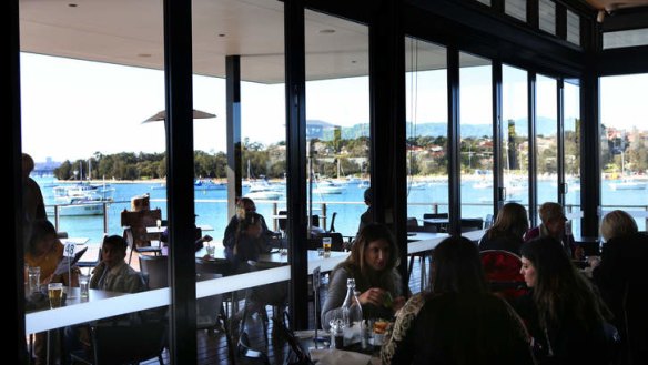 Room with a view: The revamped UTS Haberfield Rowing Club has incredible water views.