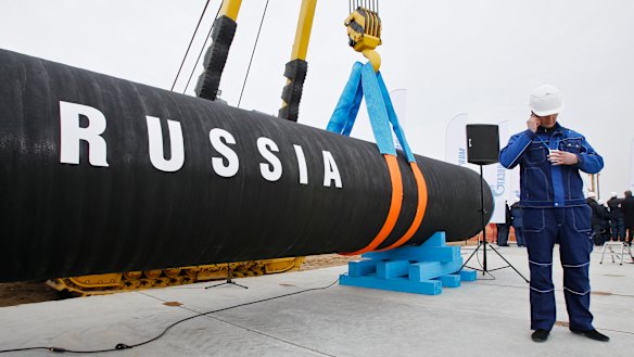 Trump asserted that a pipeline project has made Germany "totally controlled" by and "captive to Russia".