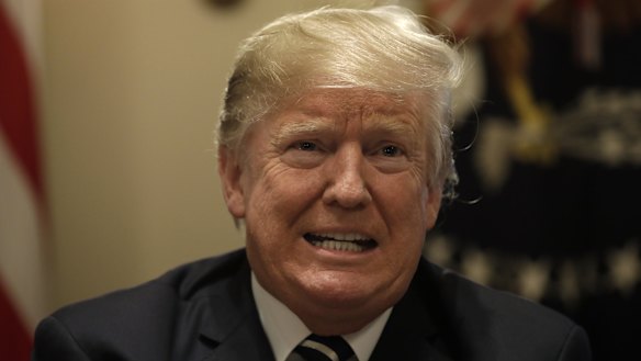 US President Donald Trump 