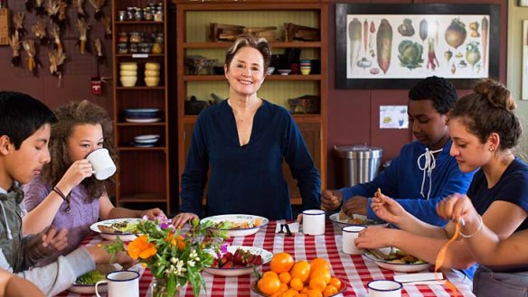 Coming to Australia with a mission ... Alice Waters.