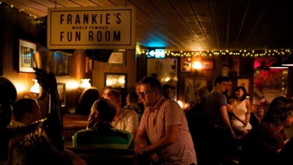 Secret bar: You just might bump into Neil Young at Frankie's Fun Room.