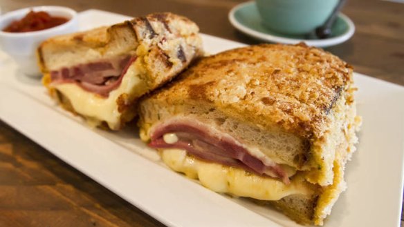 The croque-monsieur at Lolo & Wren, Brunswick West.