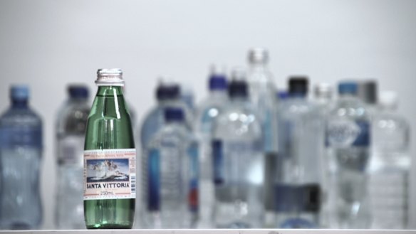 Judging by price per litre, Santa Vittoria 250ml at Woolworths is Sydney's most expensive bottled water.