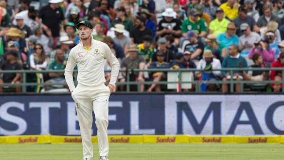 Bancroft was seen to hide the object down the front of his underpants before walking over to the umpires.