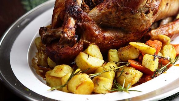 Roast turkey.