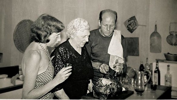 Breaking bread with Jackson Pollock