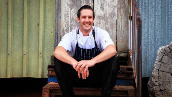 Head chef, Christian Dalla Costa, of the Flint in the Vines, Murrumbateman.