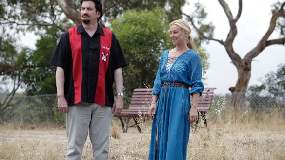 Facing reality: Martin and Nina (pictured) see off Darcy and Cherie.