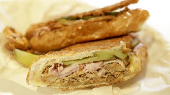 Mason Dixon's Miami-style Cubano sandwich.