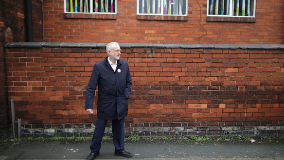 British Labour party leader Jeremy Corbyn.