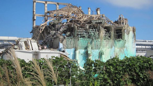 Disaster: Unit three of the Fukushima Daiichi Nuclear Power Plant.