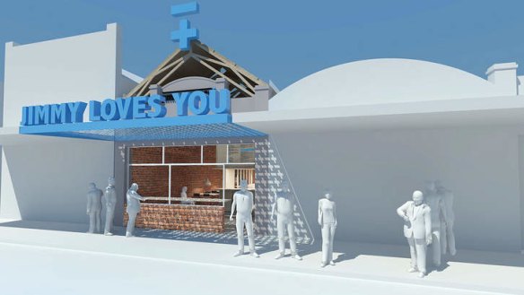 Concept: Artist's design for Jimmy Grant's, Ormond, due to open in May.